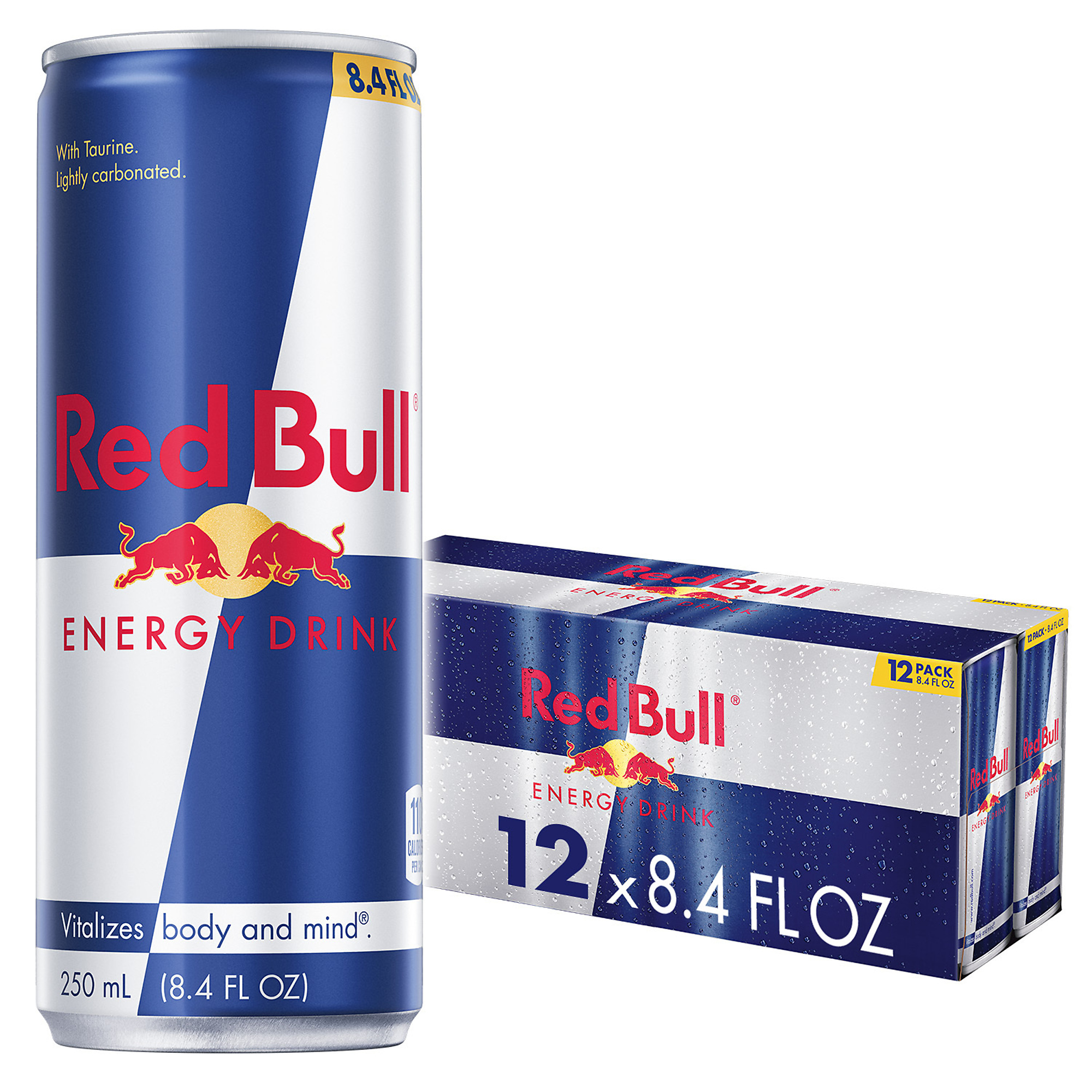 Red Bull, Red Bull Energy Drink, 8.4 Fl Oz (12 pack), Model# RB3955